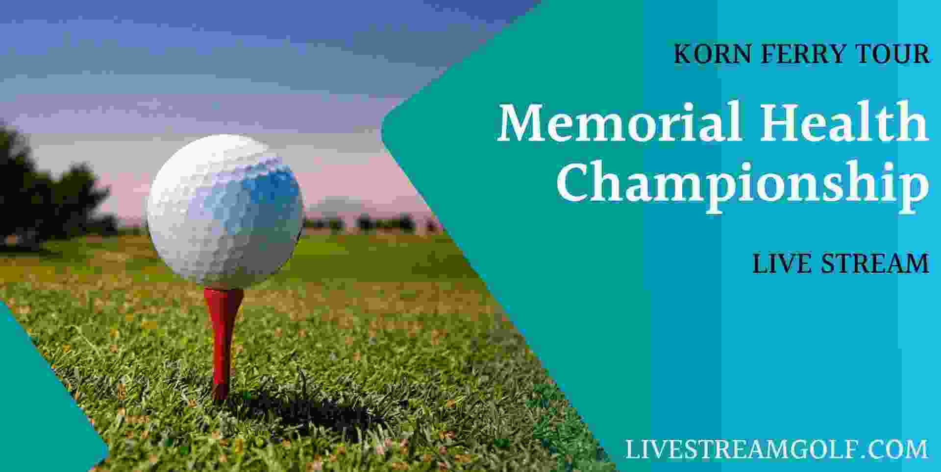 Memorial Health Championship Day 1 Live Stream: Korn Ferry 2023