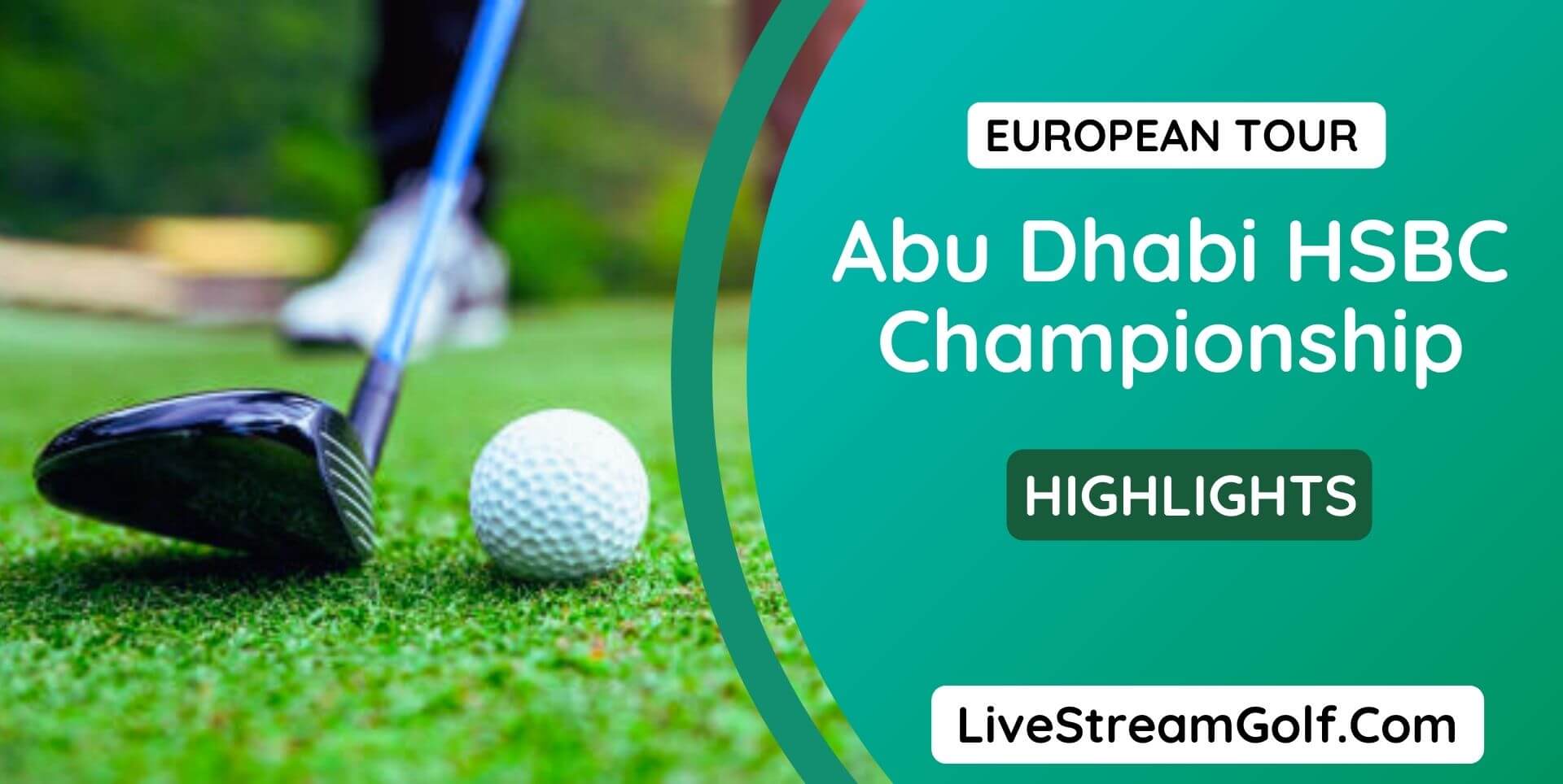 Abu Dhabi HSBC Day 1 Highlights European Tour 2022