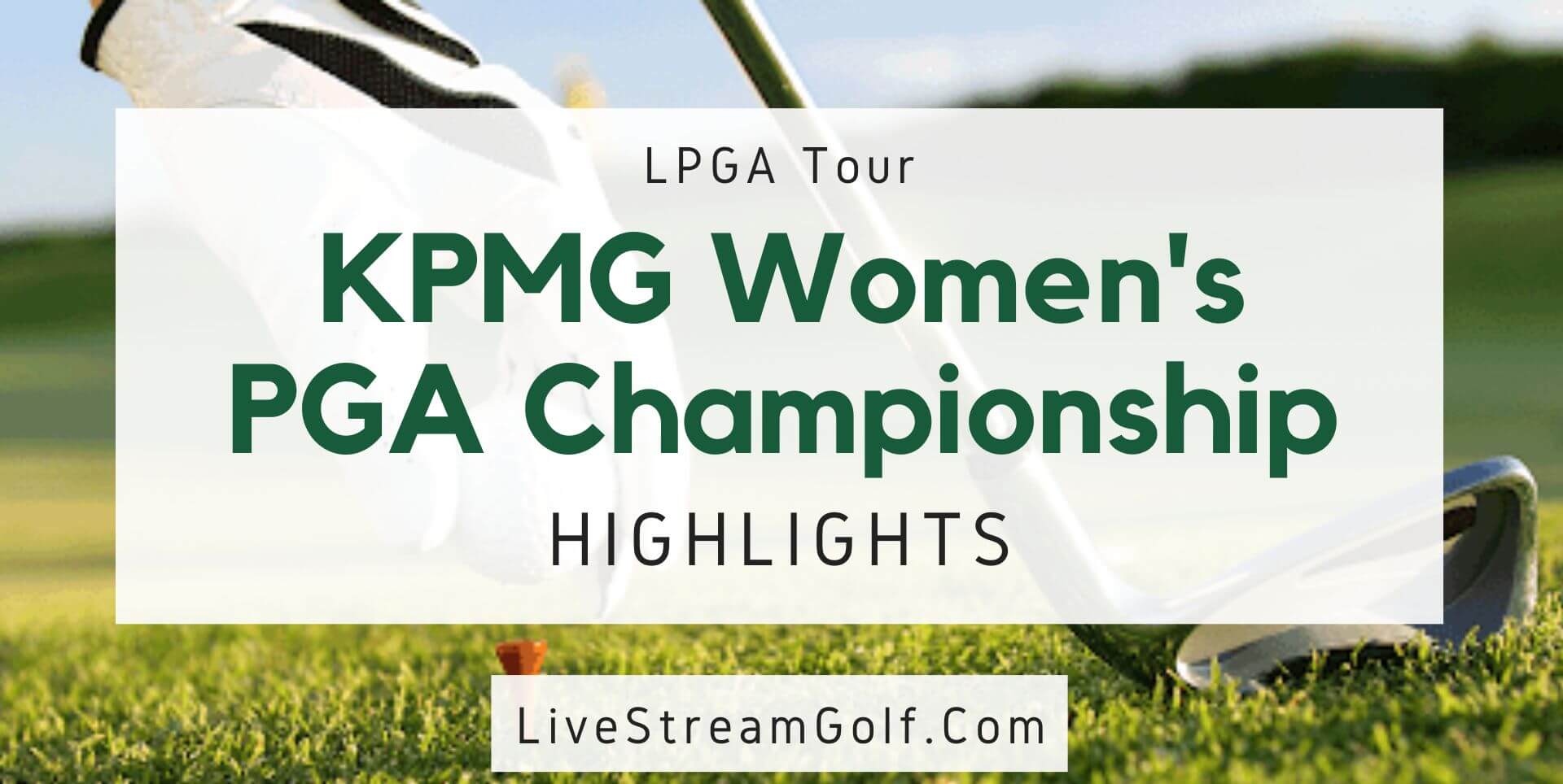 Women PGA Championship Day 1 Highlights LPGA 2022